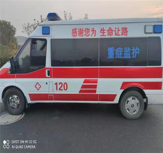 赵县救护车出租服务案例3